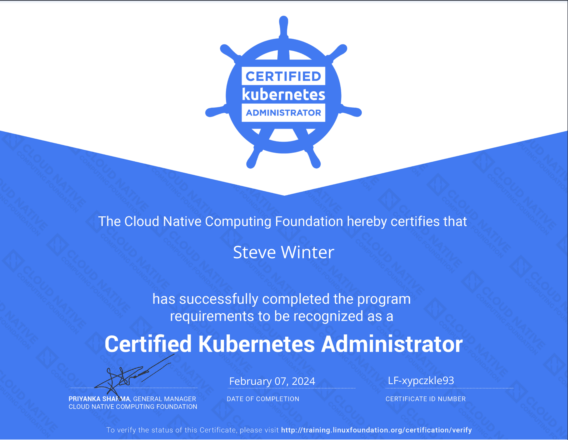 Certified Kubernetes Admin